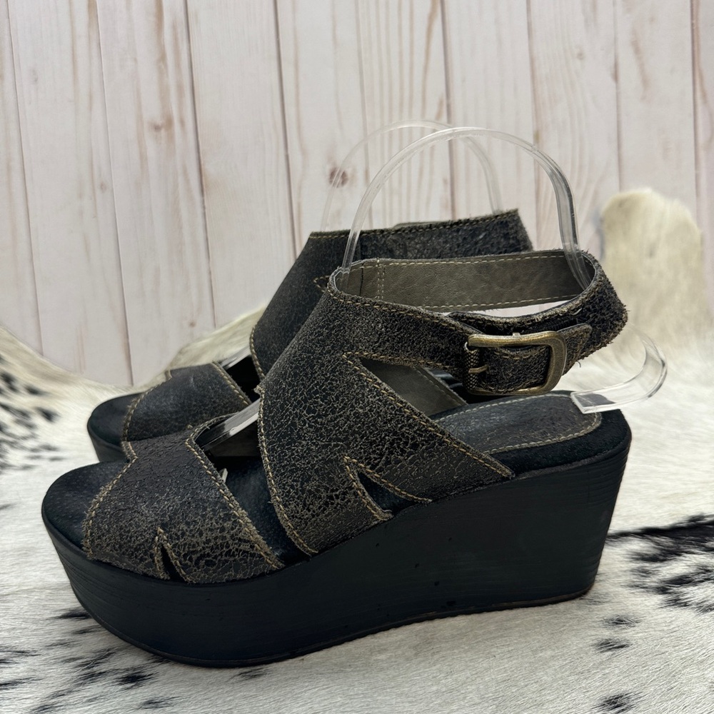 Women's Black Platform Sandals